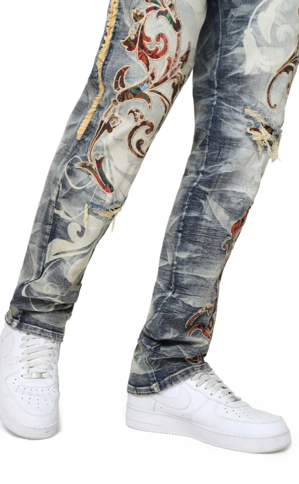 Smoke Rise Embroidery Pants