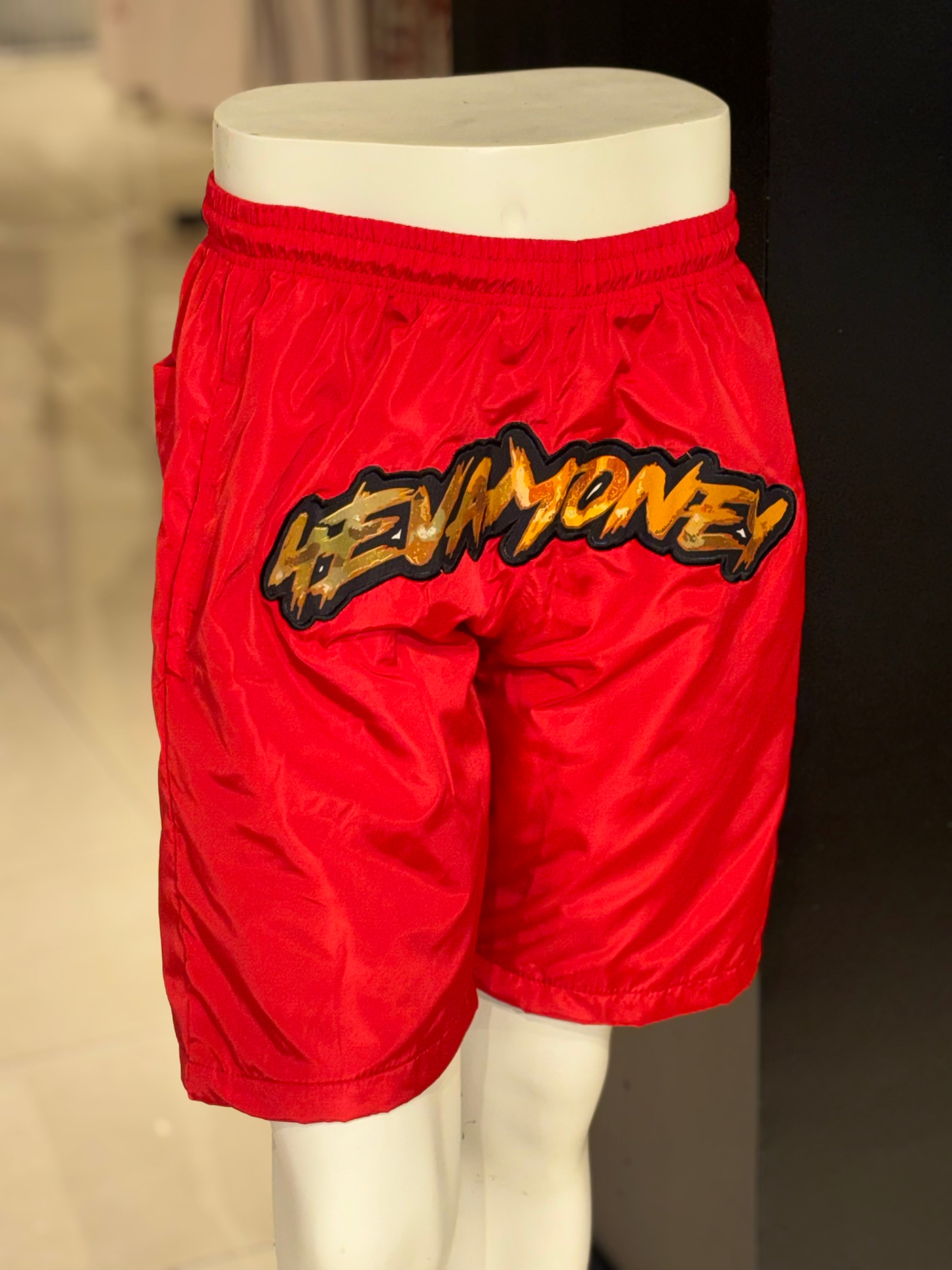 4EvaMoney Windbreaker Shorts