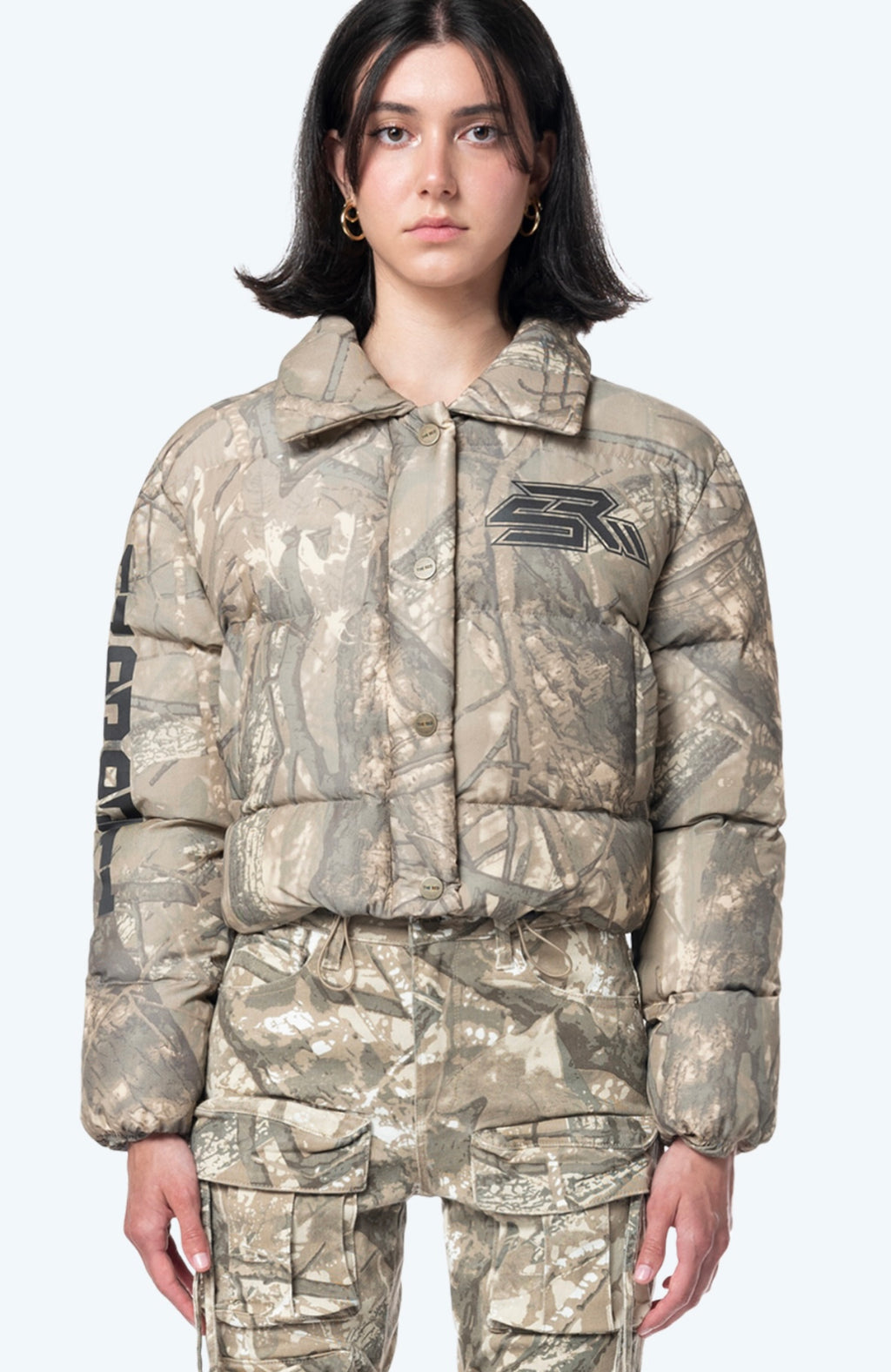Puffer Camo Women’s Coat