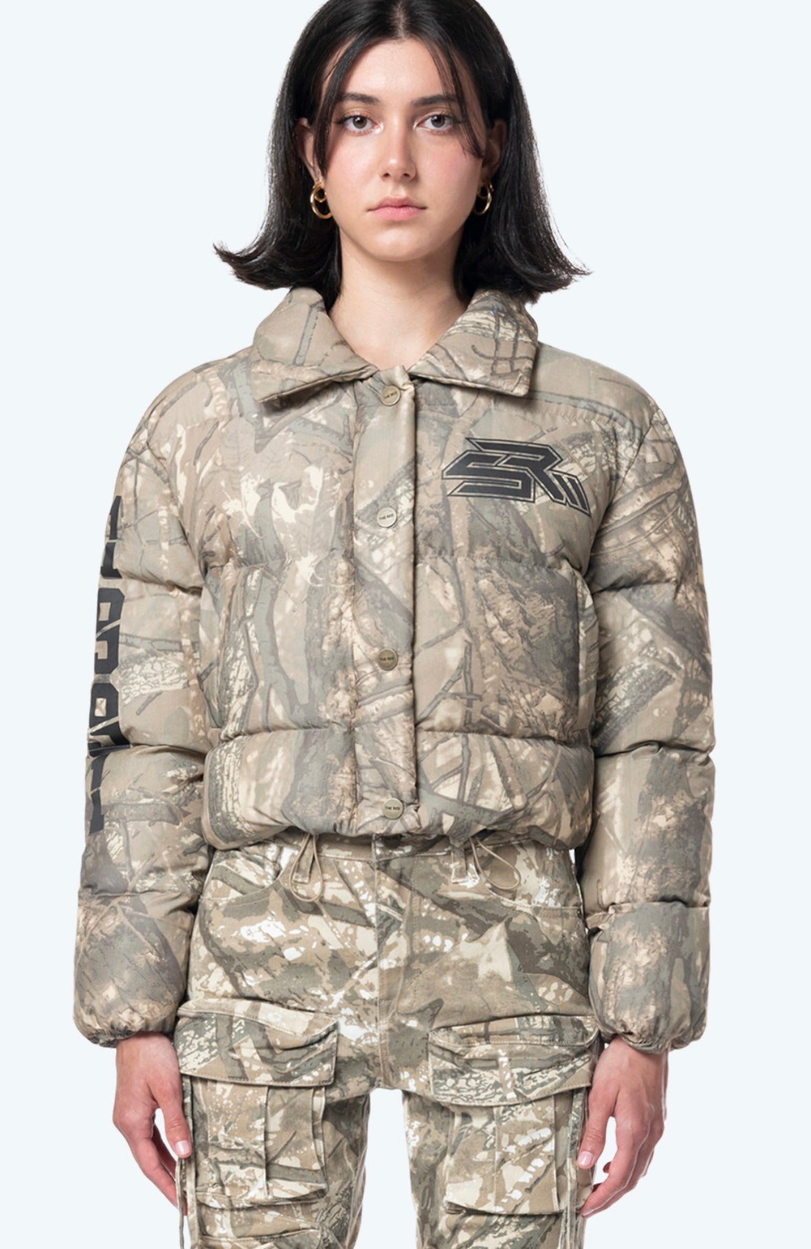 Puffer Camo Women’s Coat
