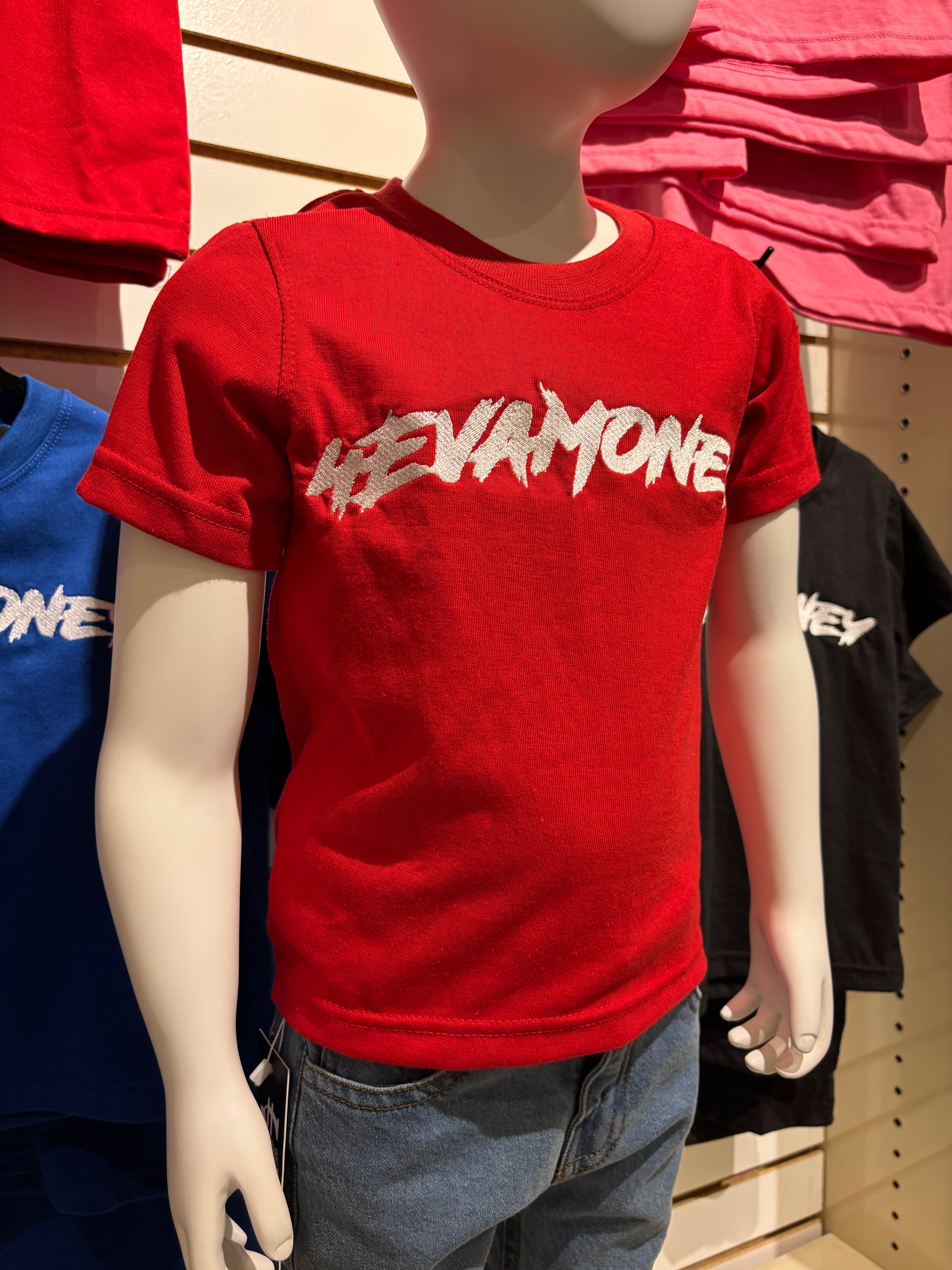 4EvaMoney Red Kids T-Shirt