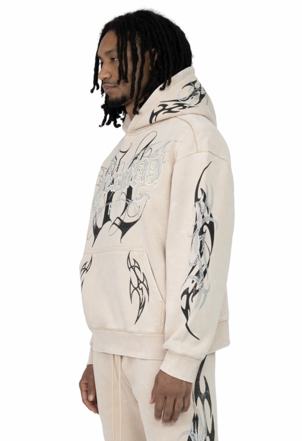 Eternity Fleece Rhinestone Hoodie