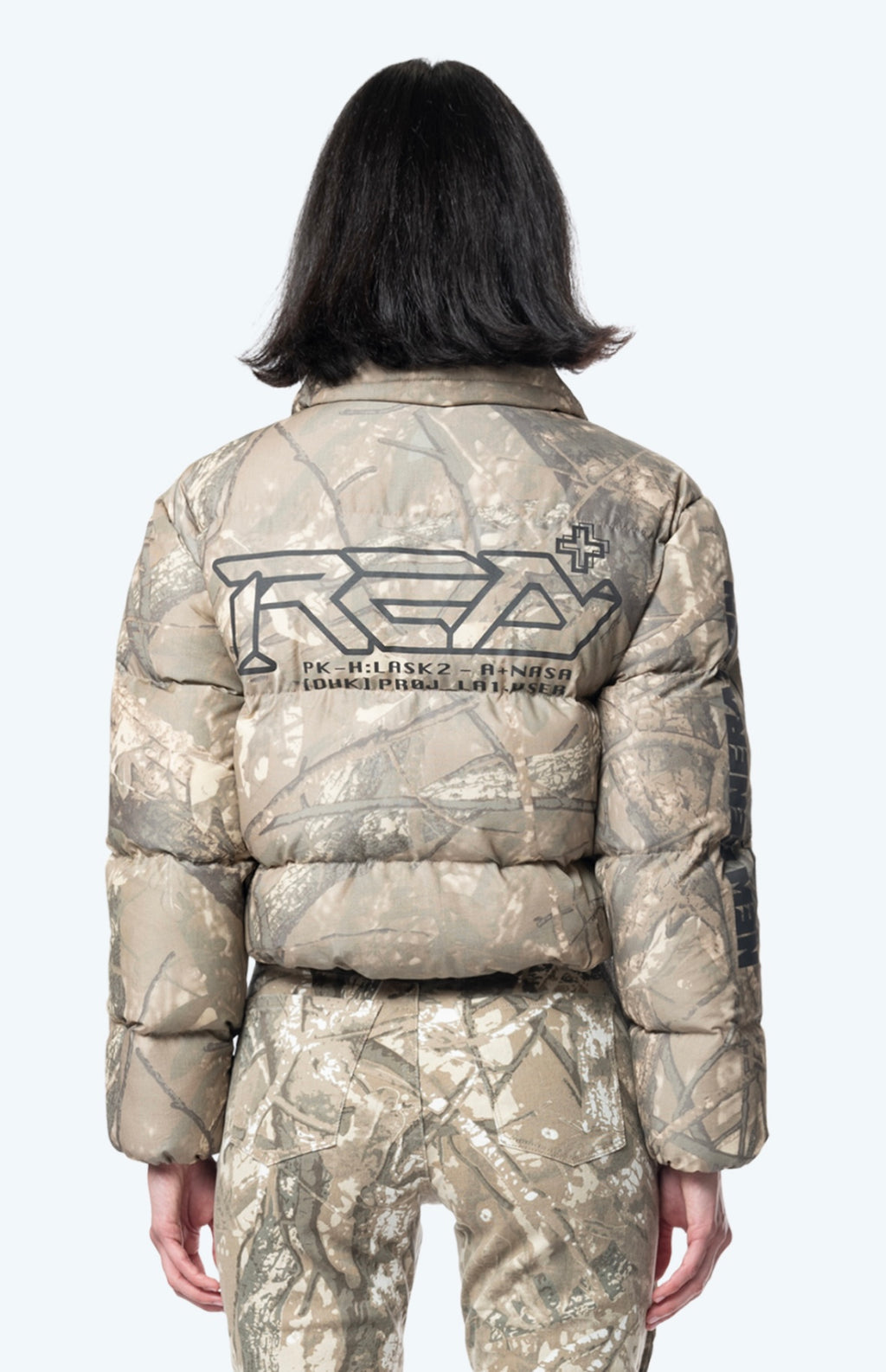 Puffer Camo Women’s Coat