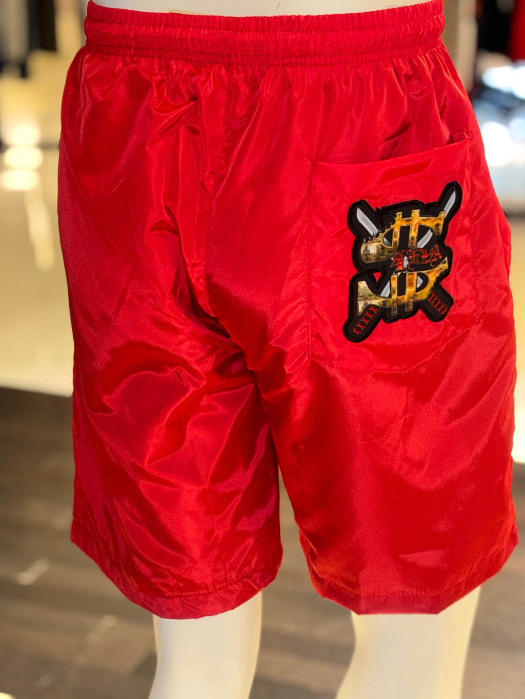 4EvaMoney Windbreaker Shorts