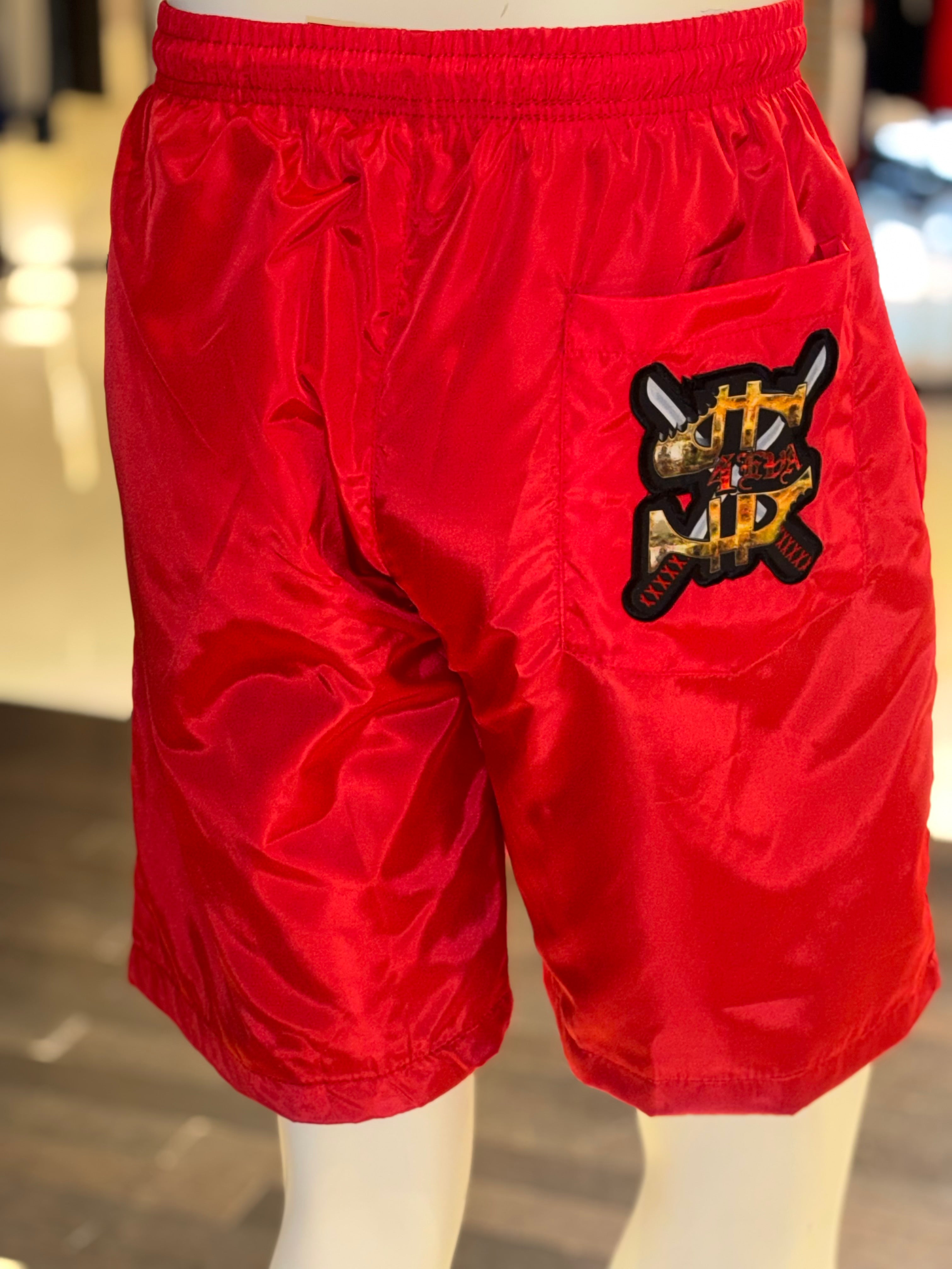 4EvaMoney Windbreaker Shorts
