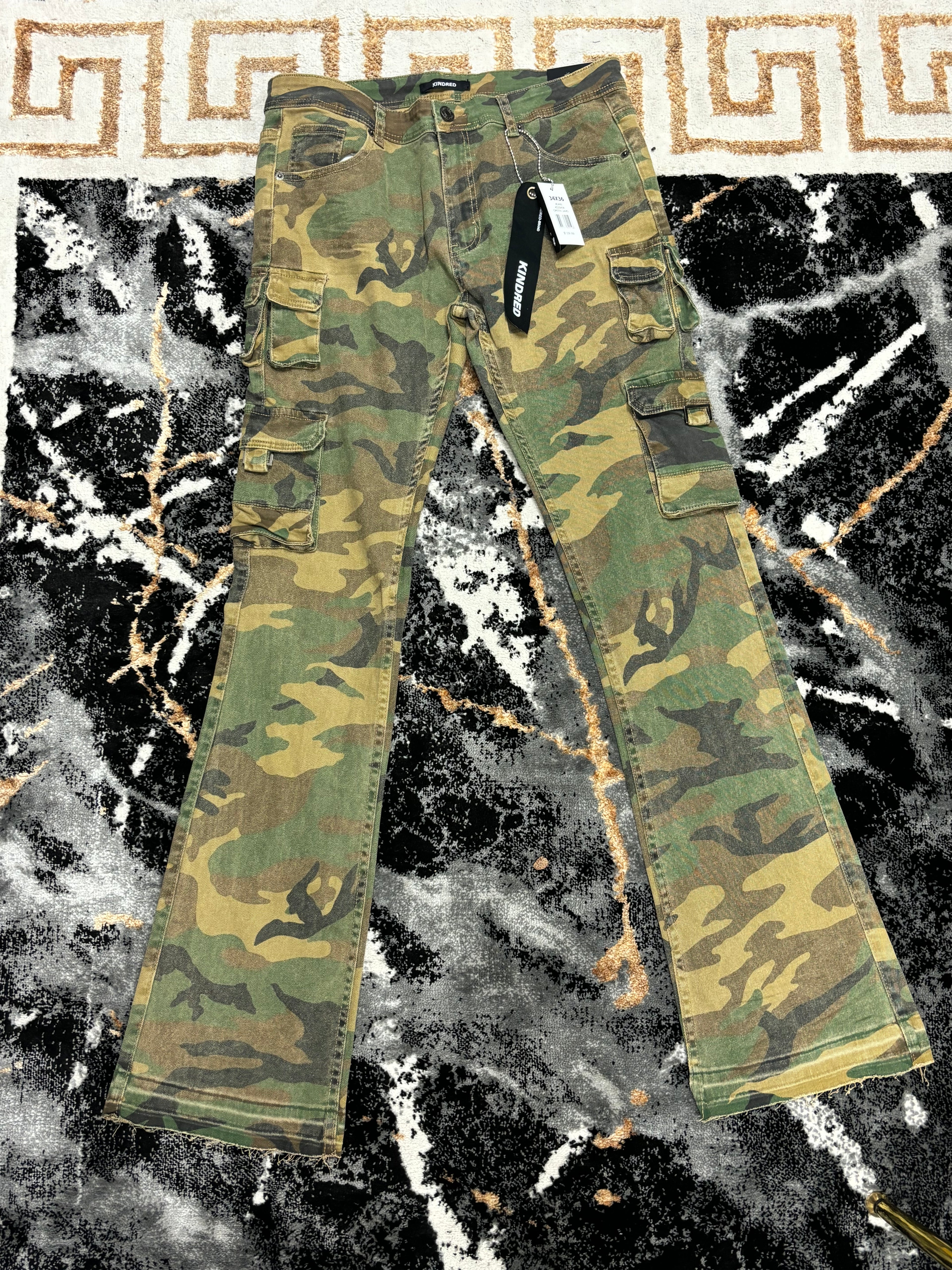 Camo Men’s Stacked Jeans