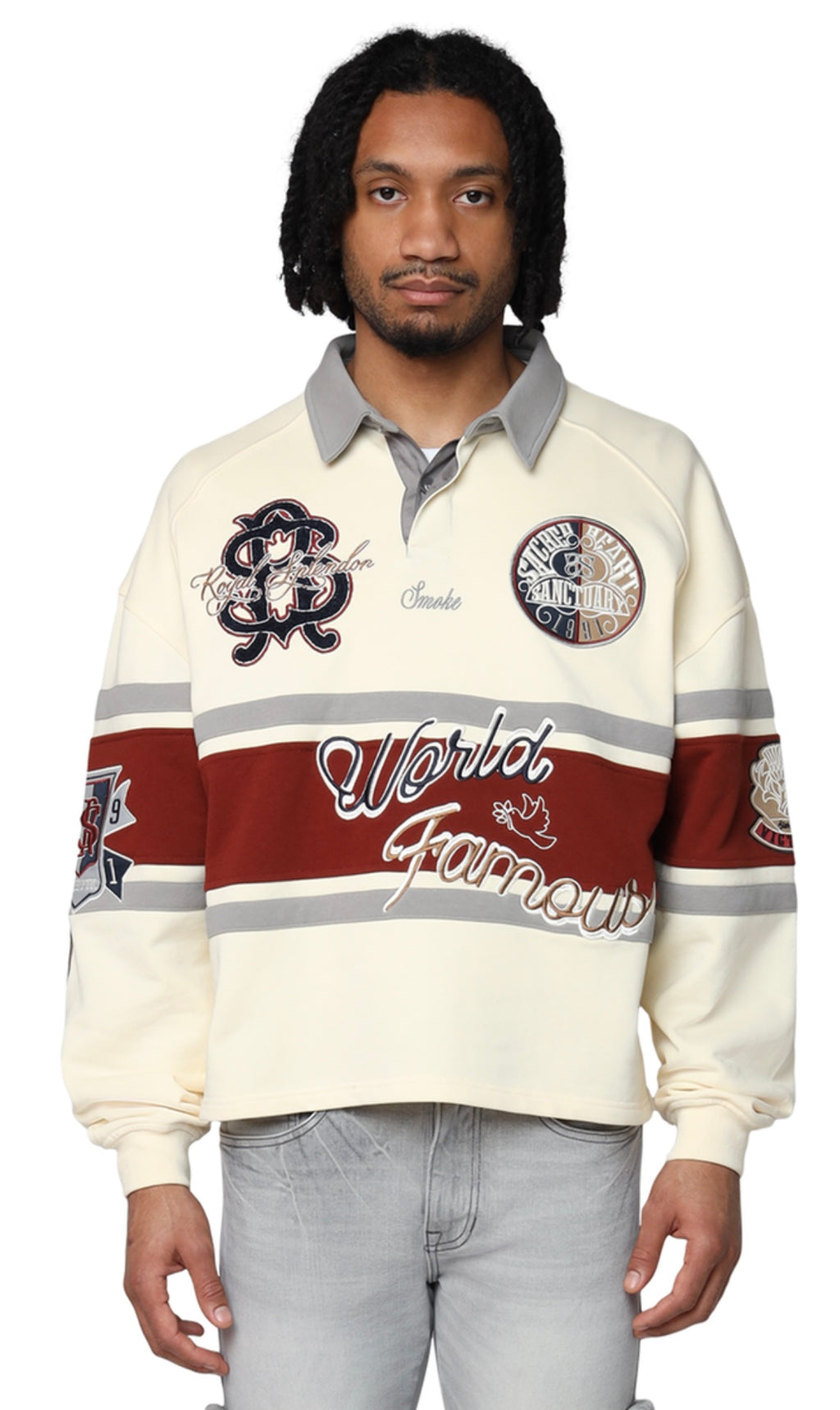 Smoke Rise Collard Long Sleeve