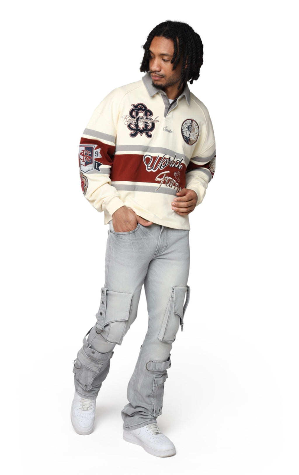 Smoke Rise Collard Long Sleeve