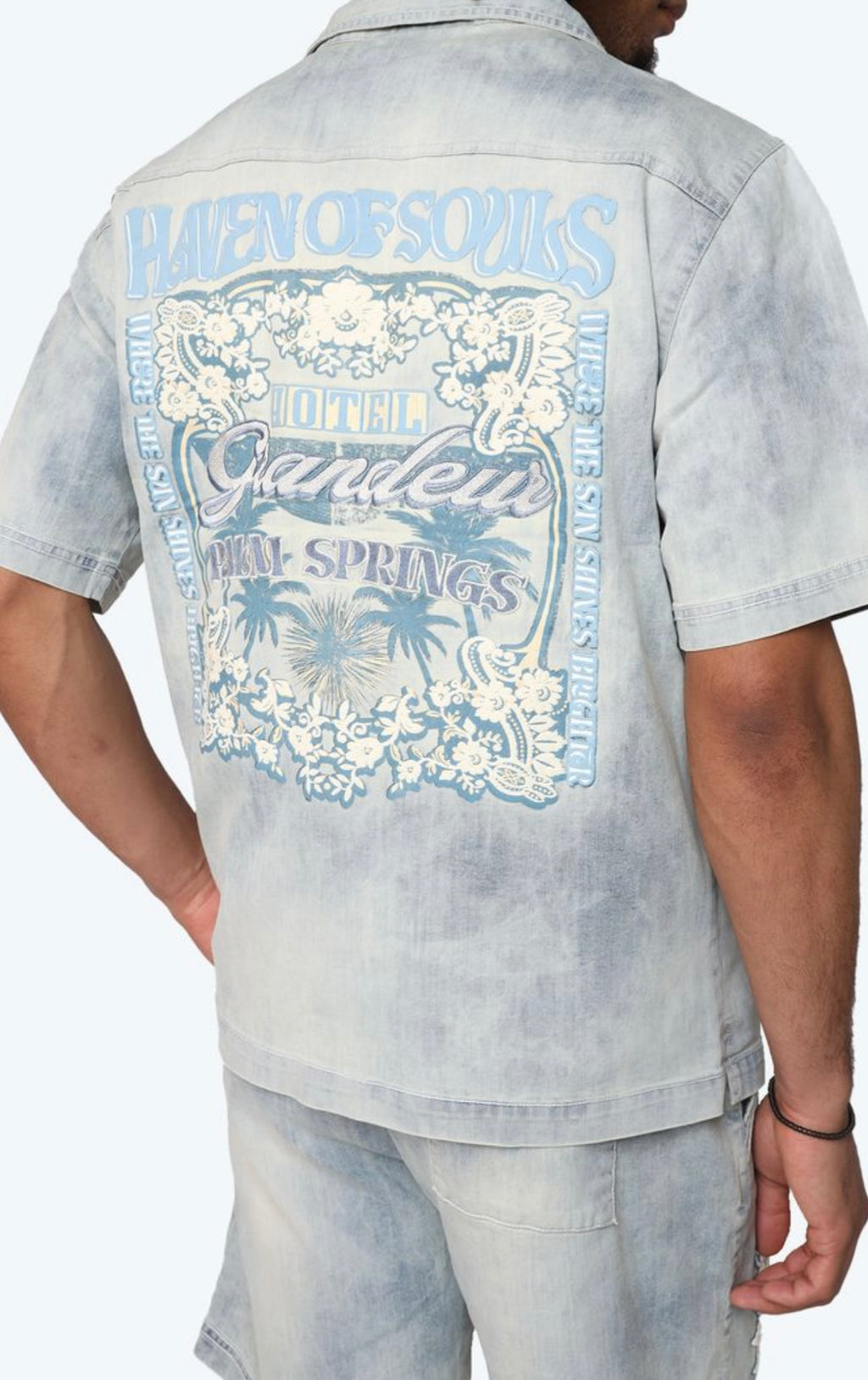 Smoke Rise Light Denim Shirt