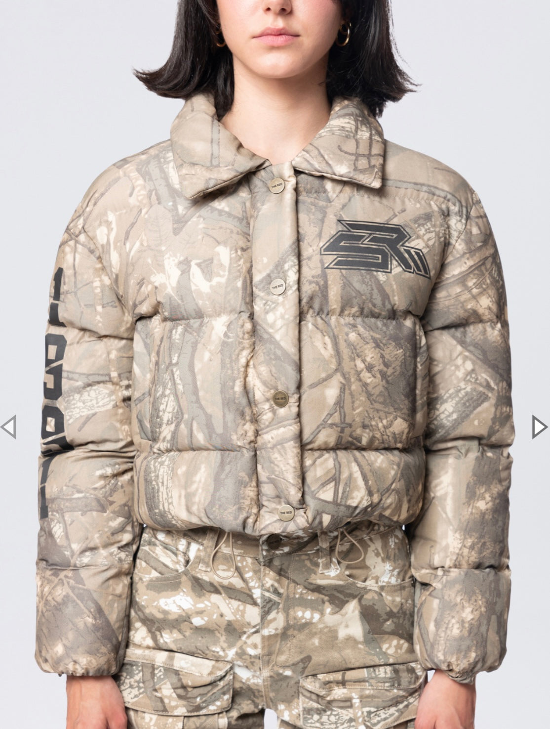 Puffer Camo Women’s Coat