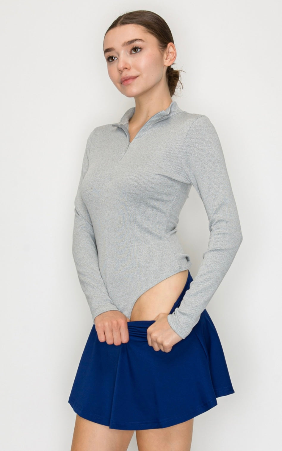 Light Grey Body Suit