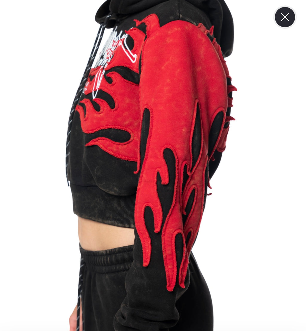 Flame Hoodie Only