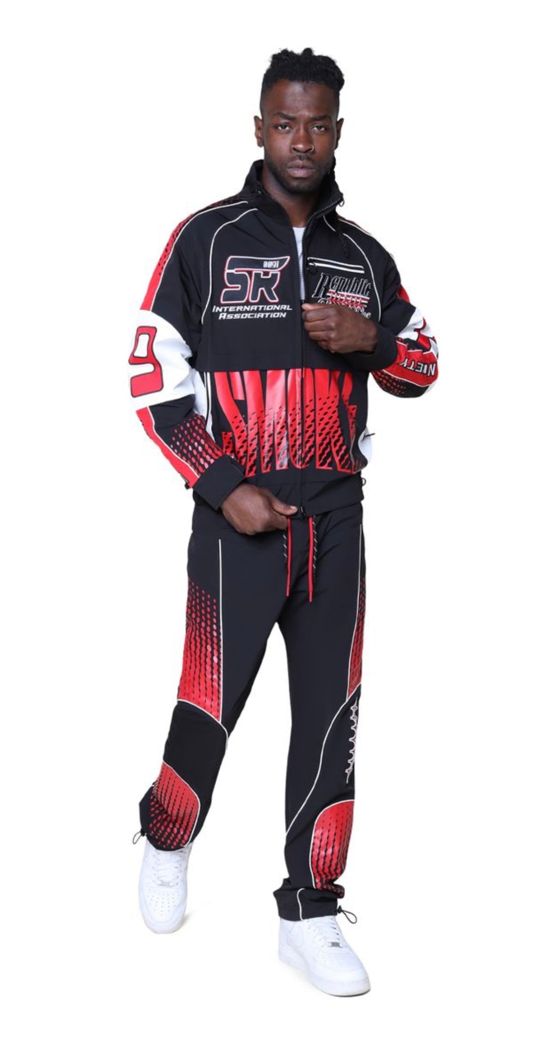 2 Piece Windbreaker Smoke Rise Set