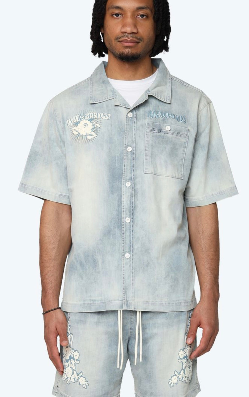 Smoke Rise Light Denim Shirt