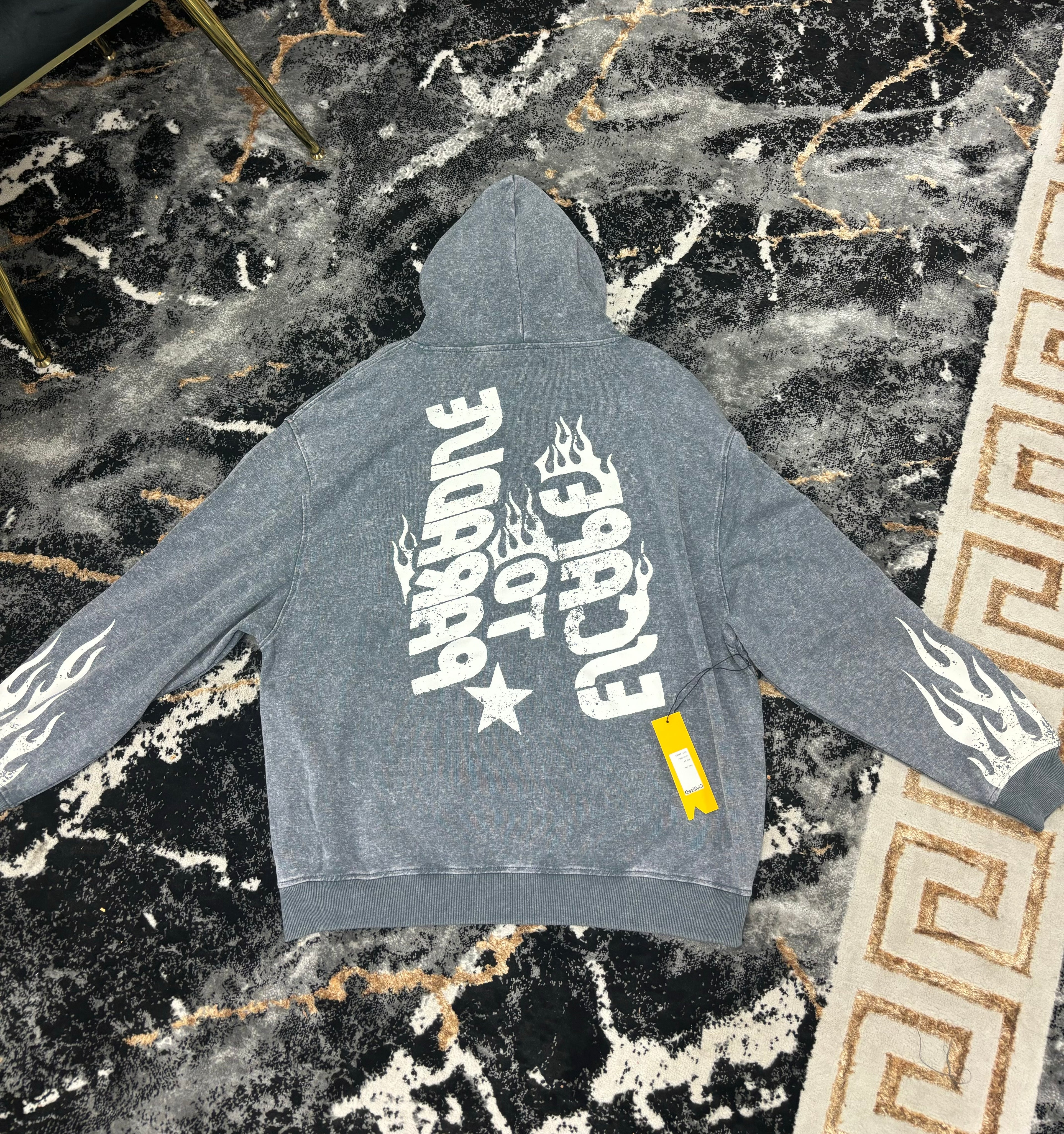 Unisex Black/Grey Hoodie