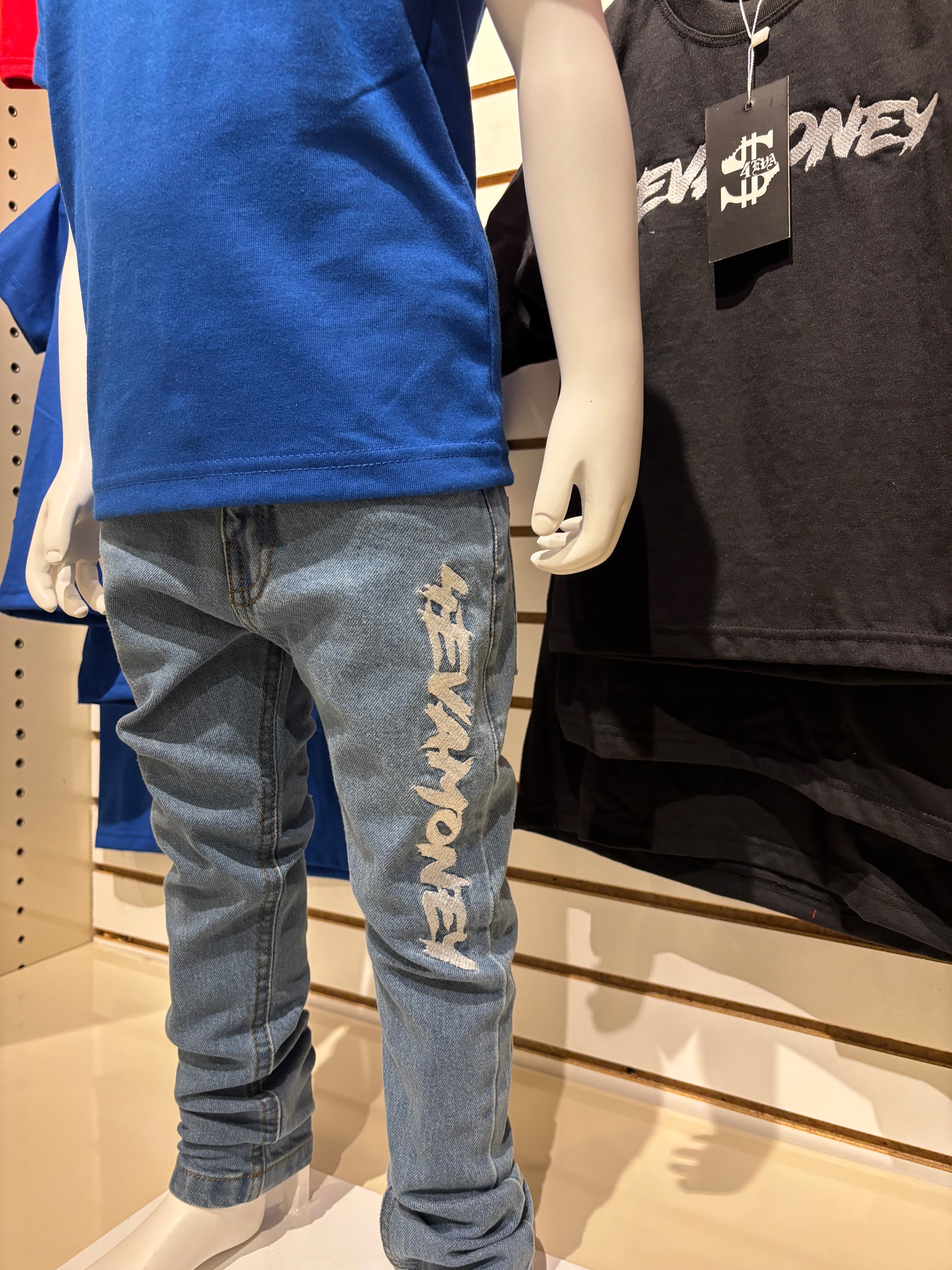 4EvaMoney Denim Jeans Kids