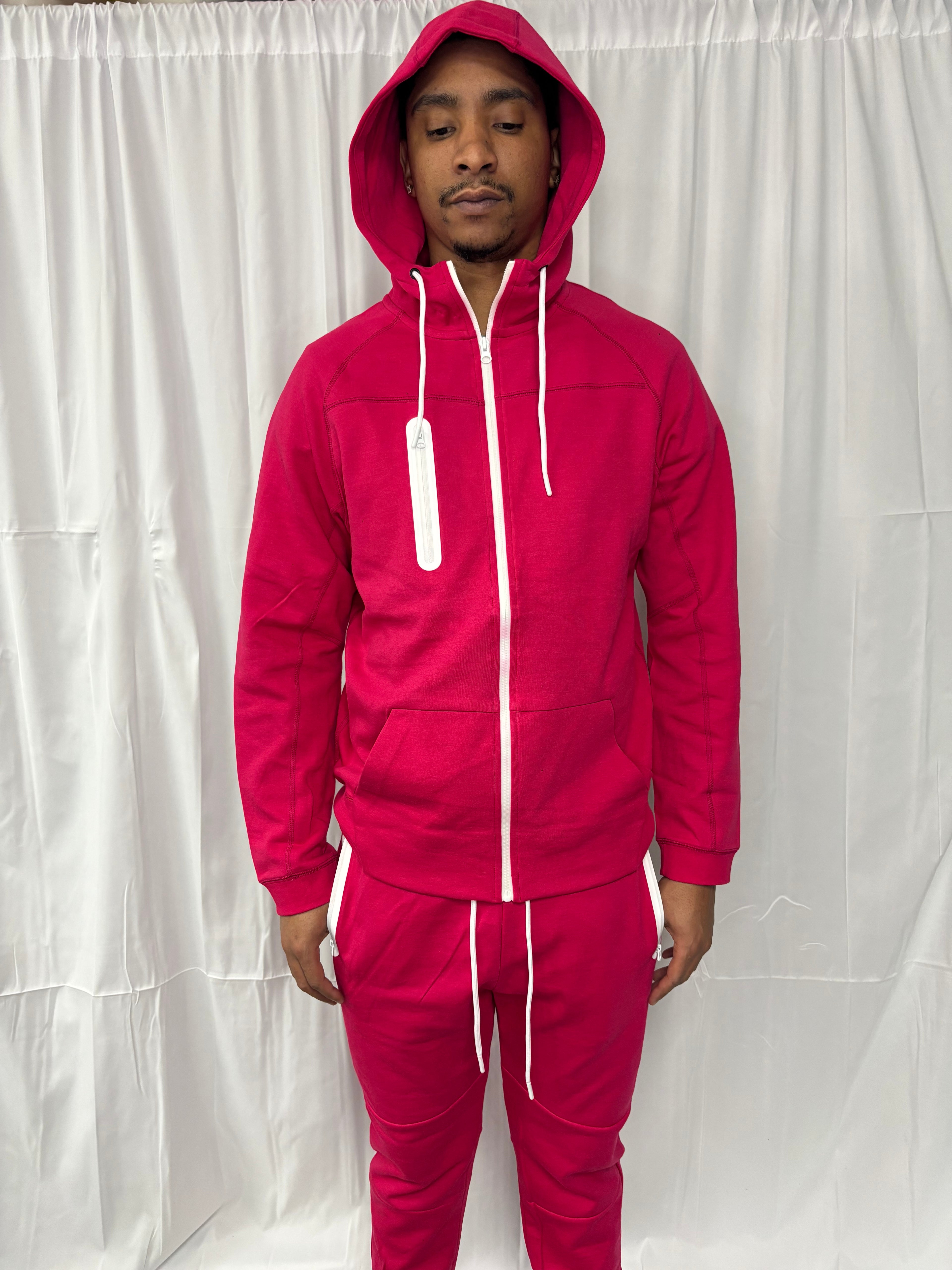 Red 2 Piece Tech Outfit