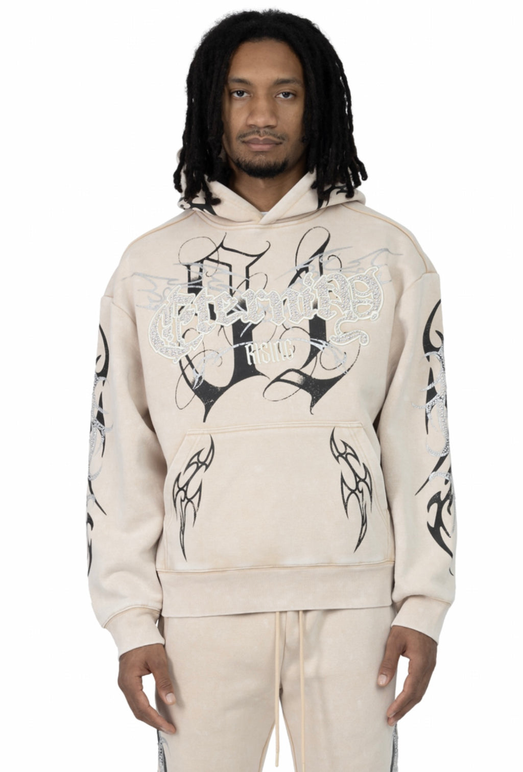 Eternity Fleece Rhinestone Hoodie