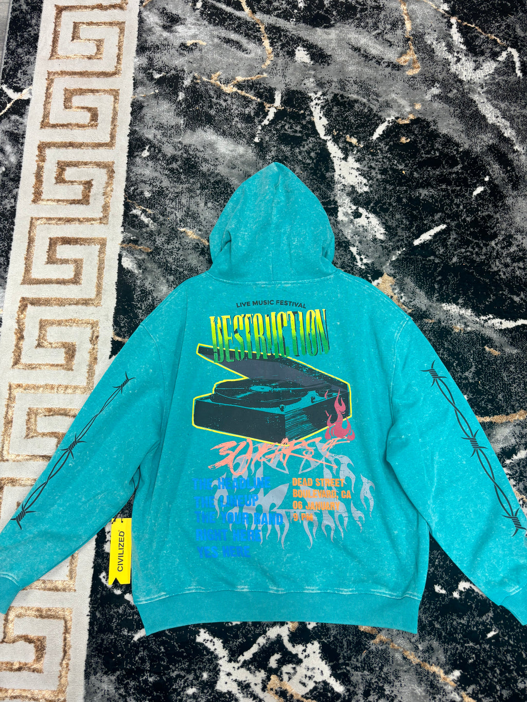 Civilized Race Hoodie