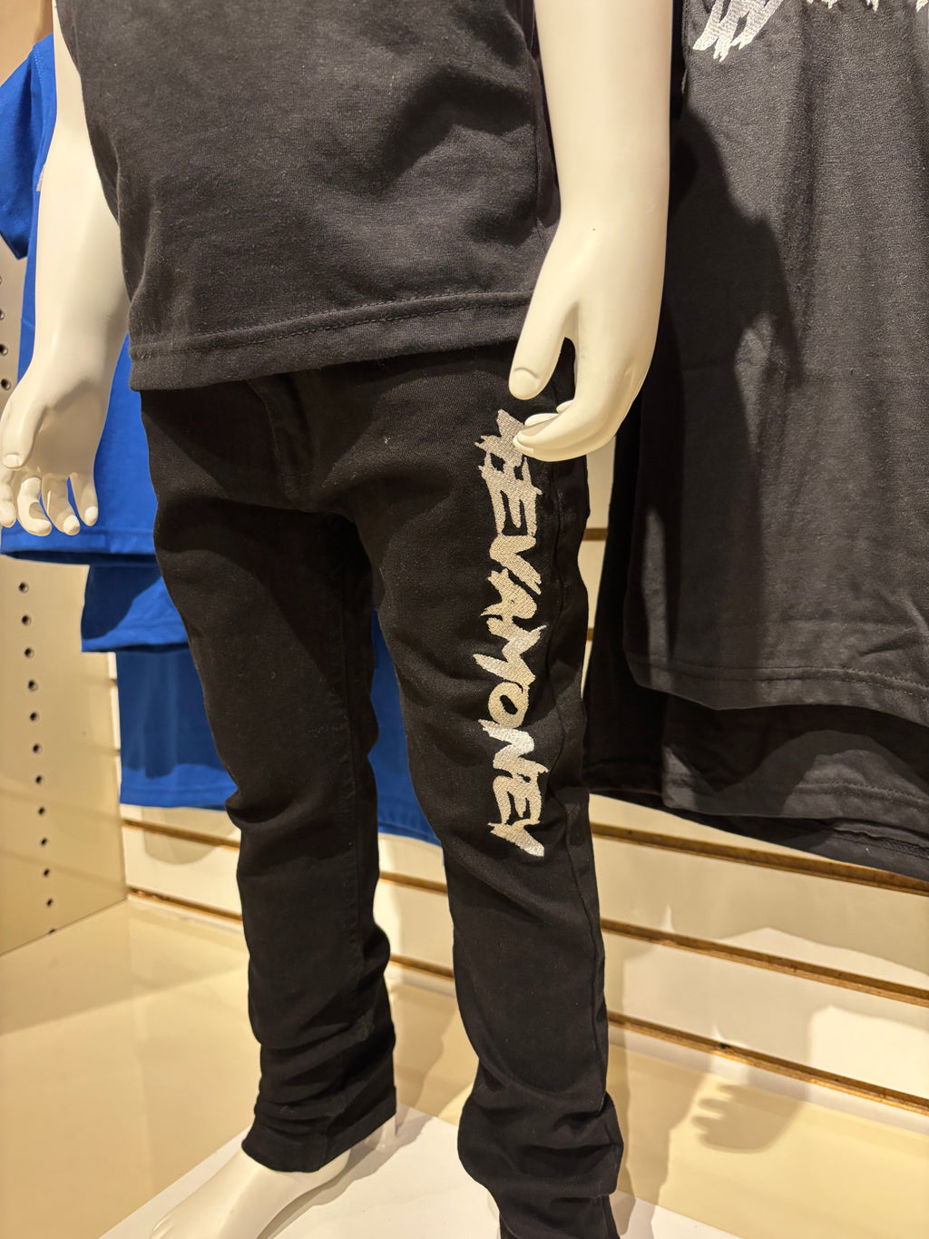 4EvaMoney Black Jeans Kids