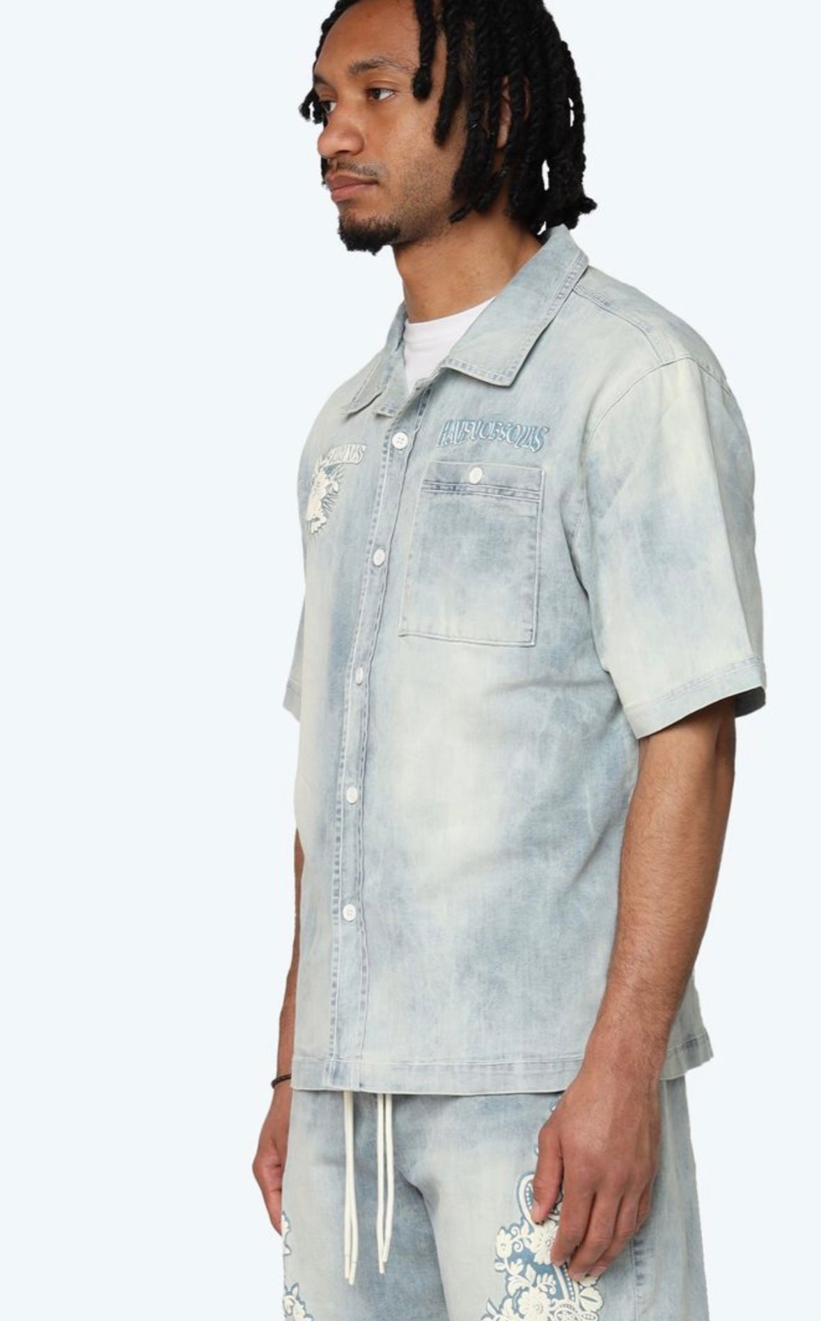 Smoke Rise Light Denim Shirt