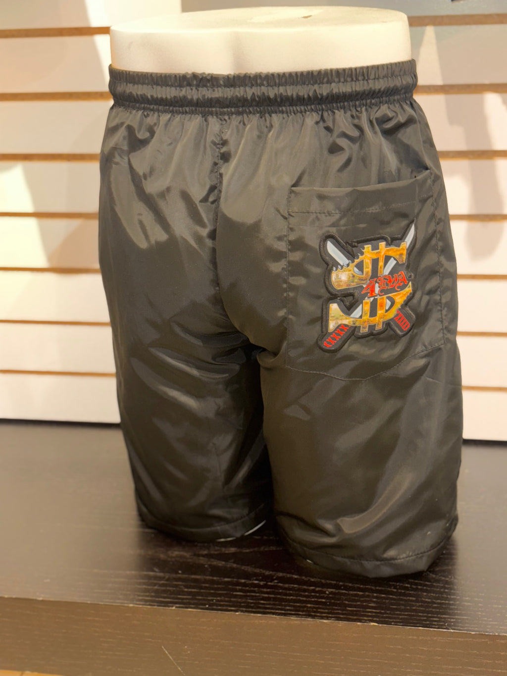 4evamoney windbreaker shorts