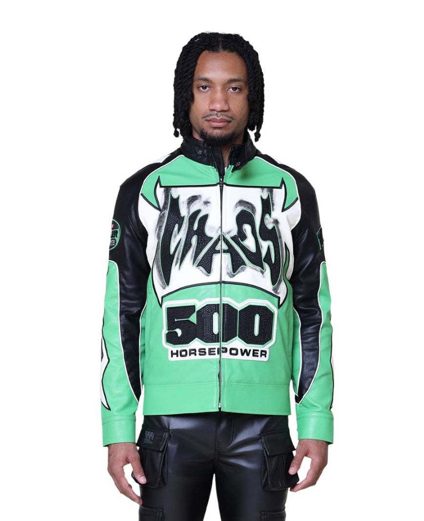 CHAOS leather Coat Smoke Rise