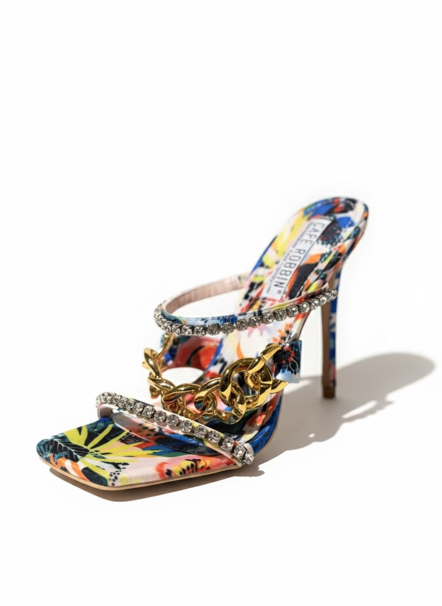 Multi-Color Heels Cape Robin