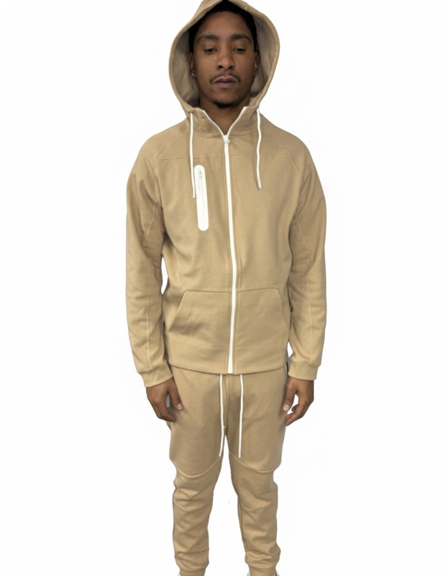 Nude 2 Piece Tech Outfit