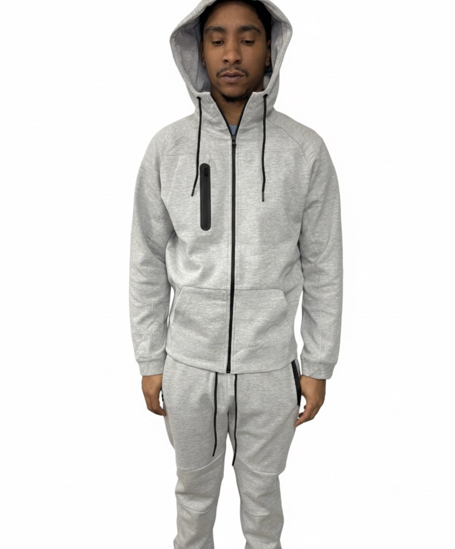 Grey 2 Piece Tech Outfit