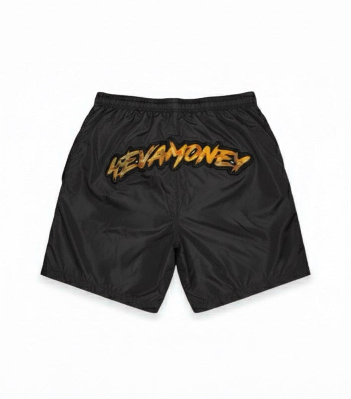 4evamoney windbreaker shorts